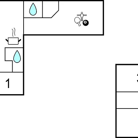 Nyaraló Beautiful In With Kitchen